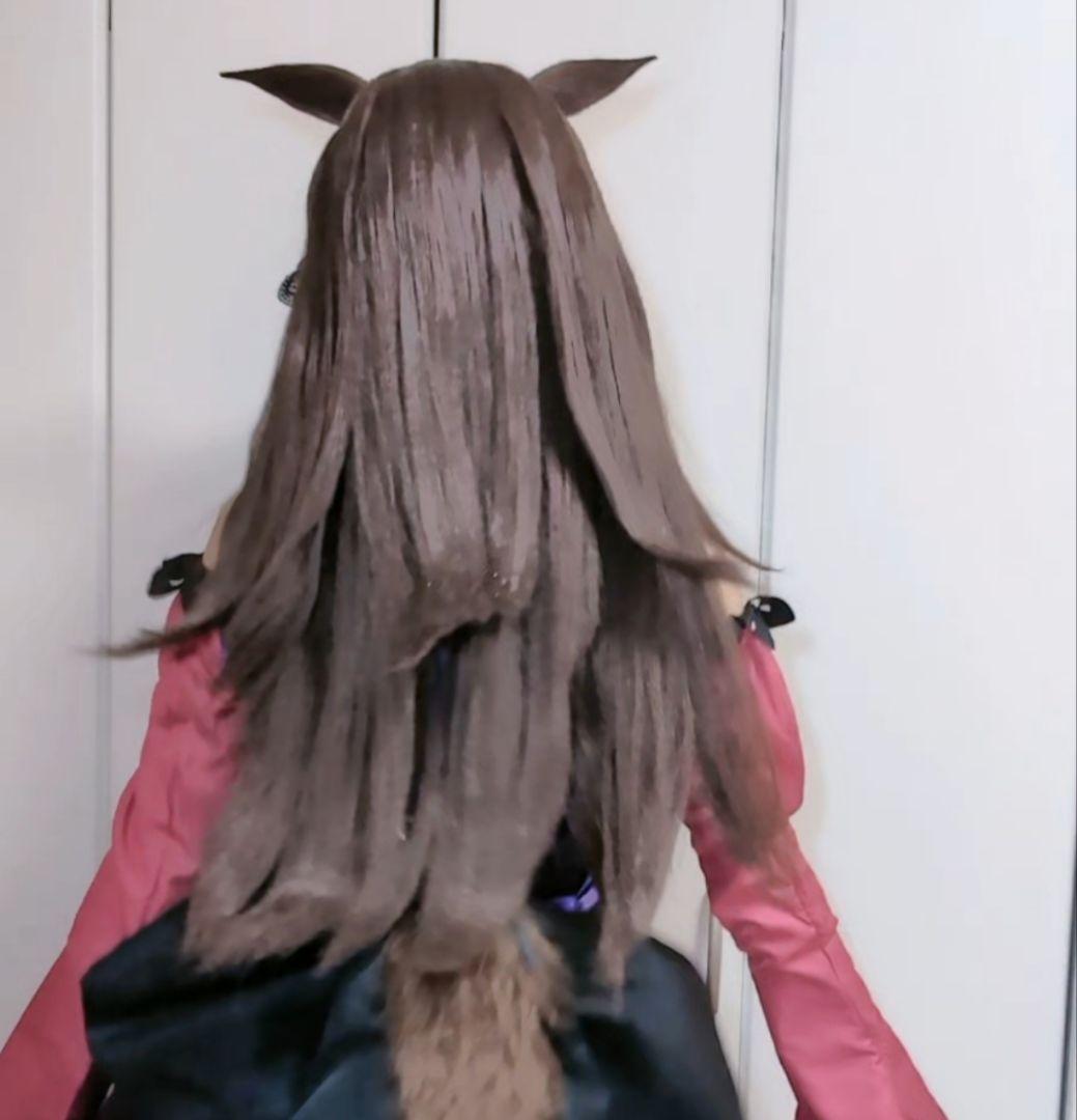 ウマ娘 ライスシャワー コスプレ衣装 ウィッグ付き フルセット