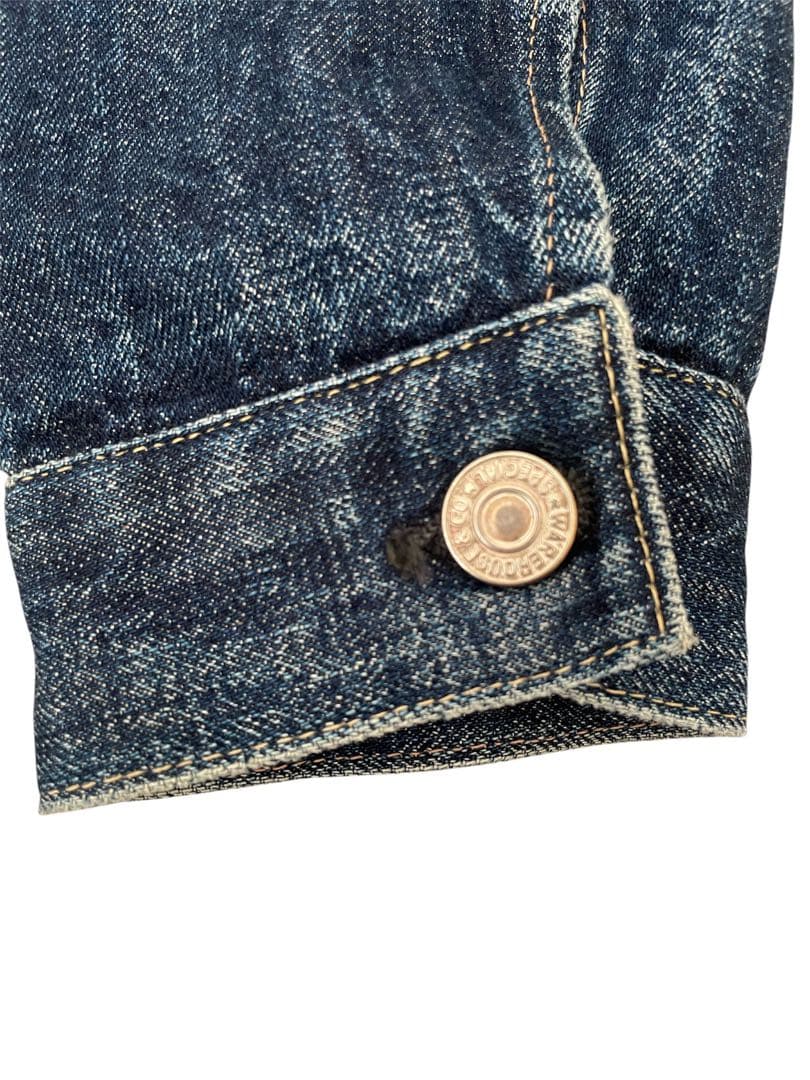 WAREHOUSE Gジャン 1st 2001xx 牛パッチ