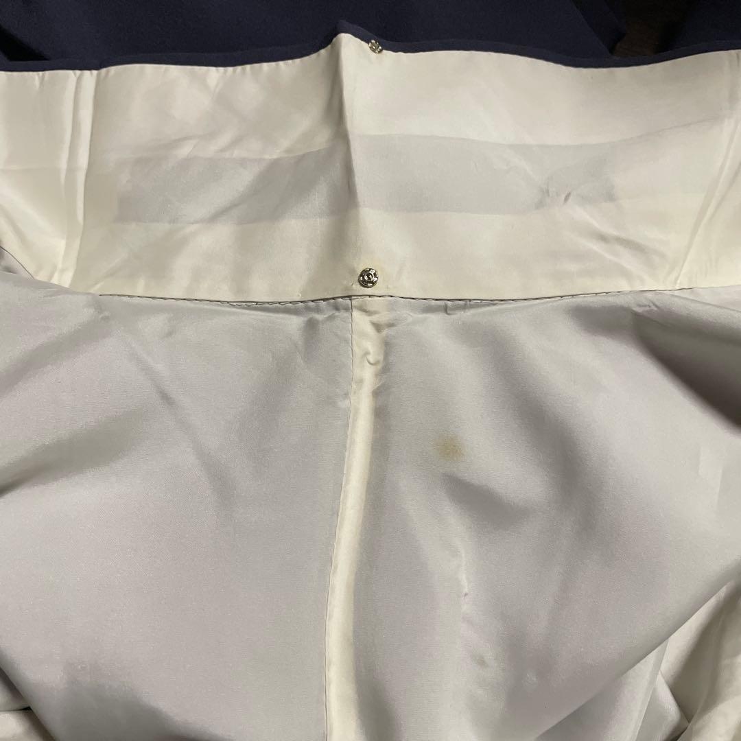 藤色　ユリ花柄 振袖 正絹着物