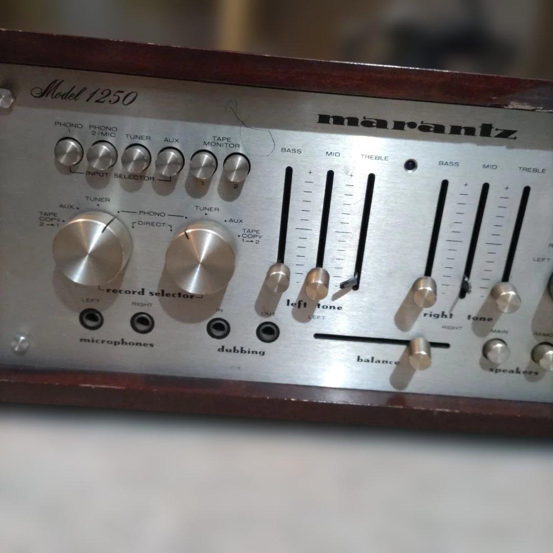 マランツ Marantz Model 1250 プリメインアンプ/通電音出し確認