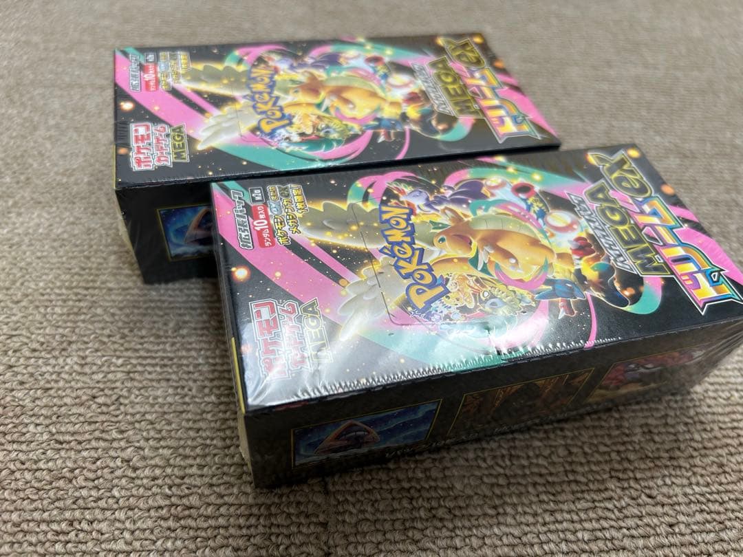ポケモンカードゲーム MEGAドリームex 新品未開封 シュリンク付き 2box