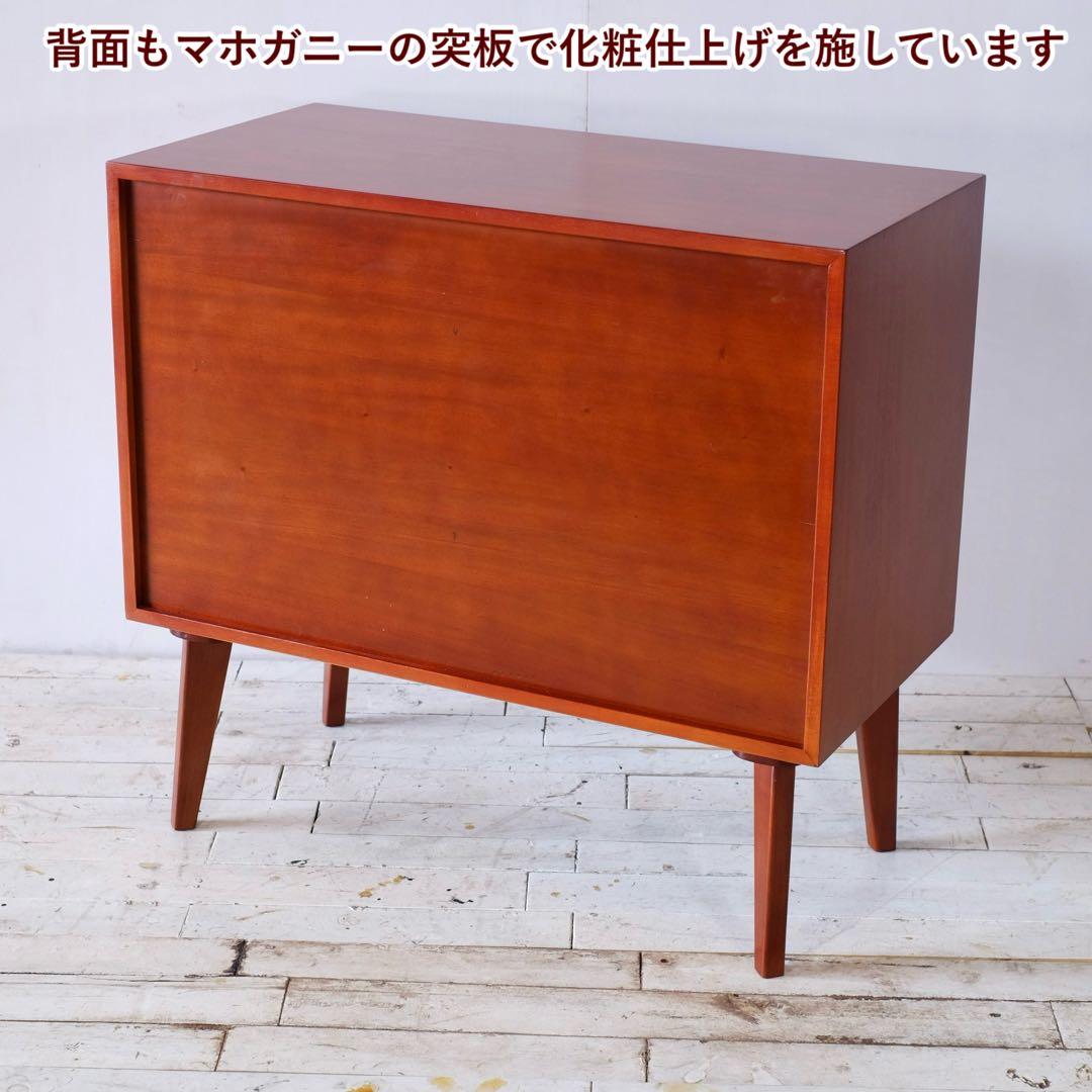 H 新品 北欧 80cm キャビネット リビングボード 収納