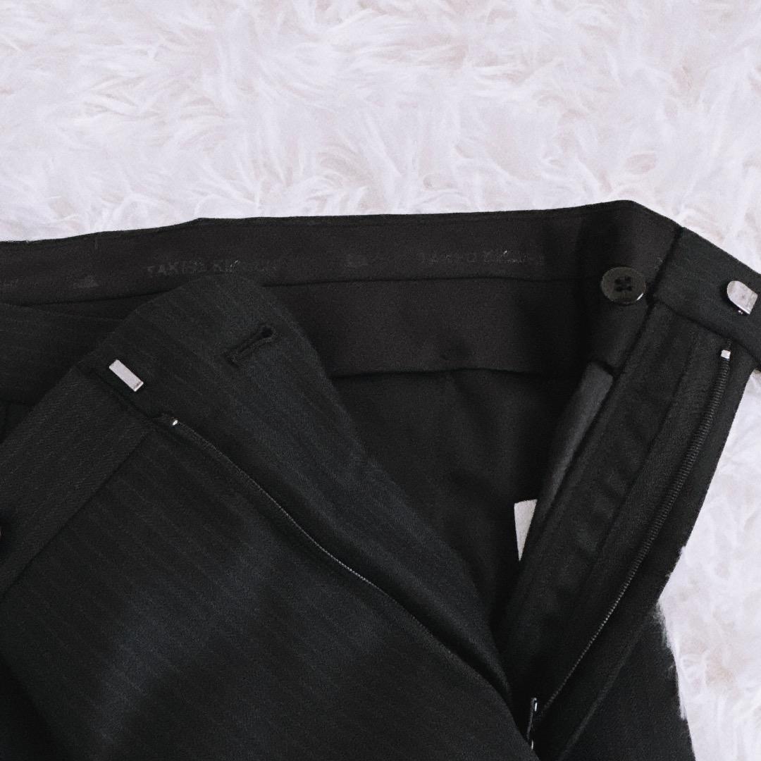 【新品・未使用】タケオキクチ メンズ ストライプ　スーツ L 上下セット