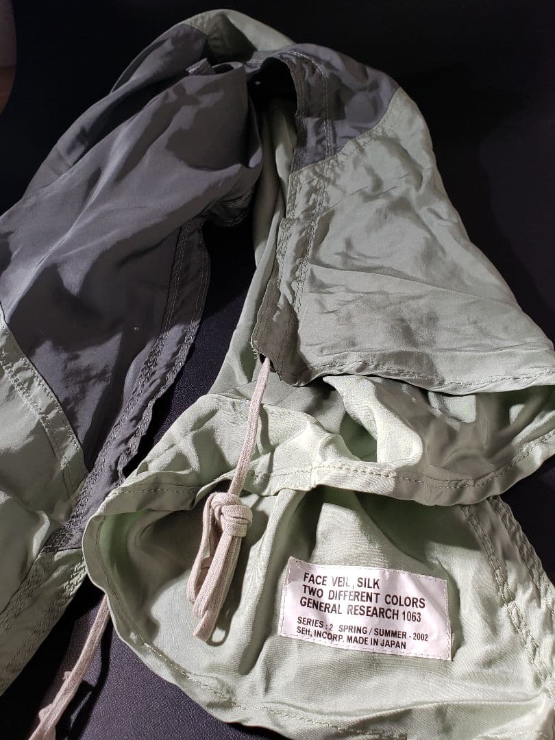 ジェネラルリサーチ フェイスベール シルクストール マウンテンリサーチ