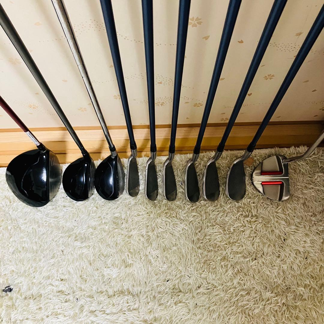 キャディーバック美品【クラブ全てTaylorMadeセット】初心者オススメ