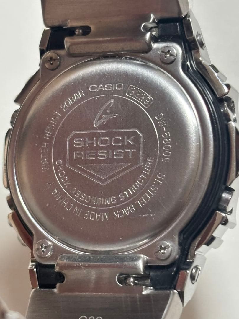 G-SHOCK DW-5600E メタルカスタム