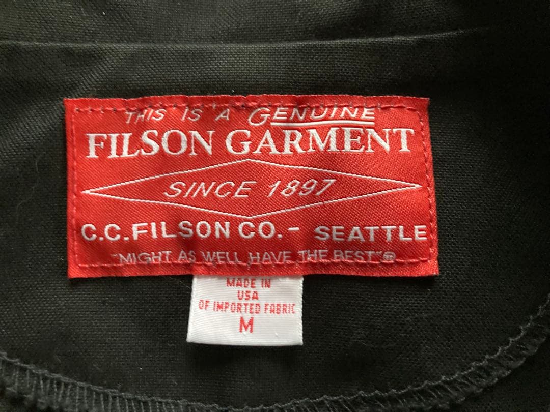 フィルソン　カバーオール　レッドレーベル　サイズ38