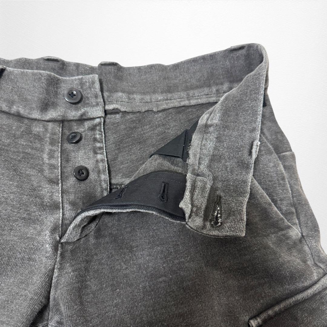 wjk ベビージャージクロップドカーゴパンツ