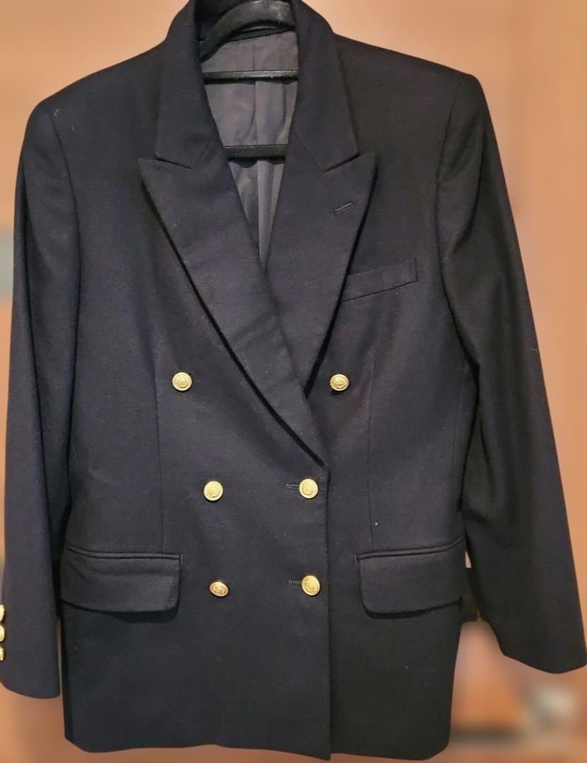 Burberry ダブルブレストウールジャケット M