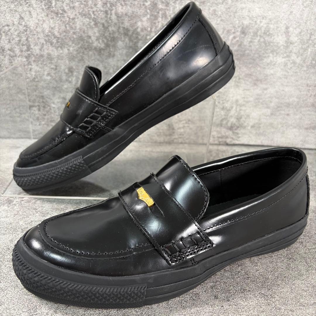✨美品✨コンバース オールスター ローファー【24.5】ブラック レザー
