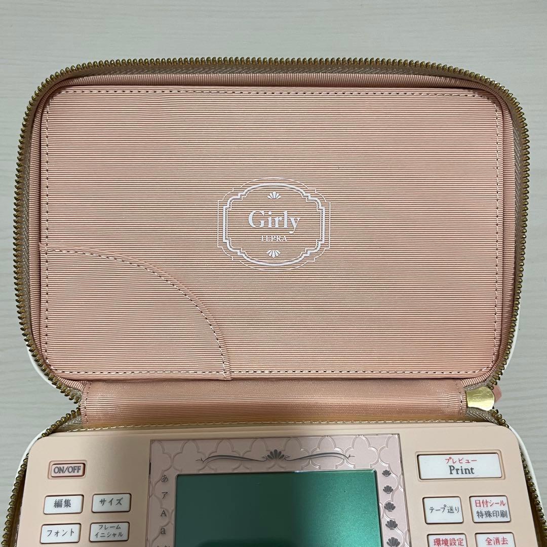 キングジム ガーリーテプラ PRO SR-GL2 コーラルピンク テープセット