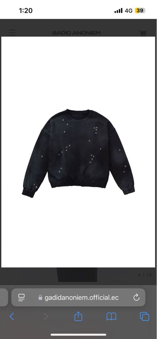 【専用】GADID ANONIEM GLIDE スウェット
