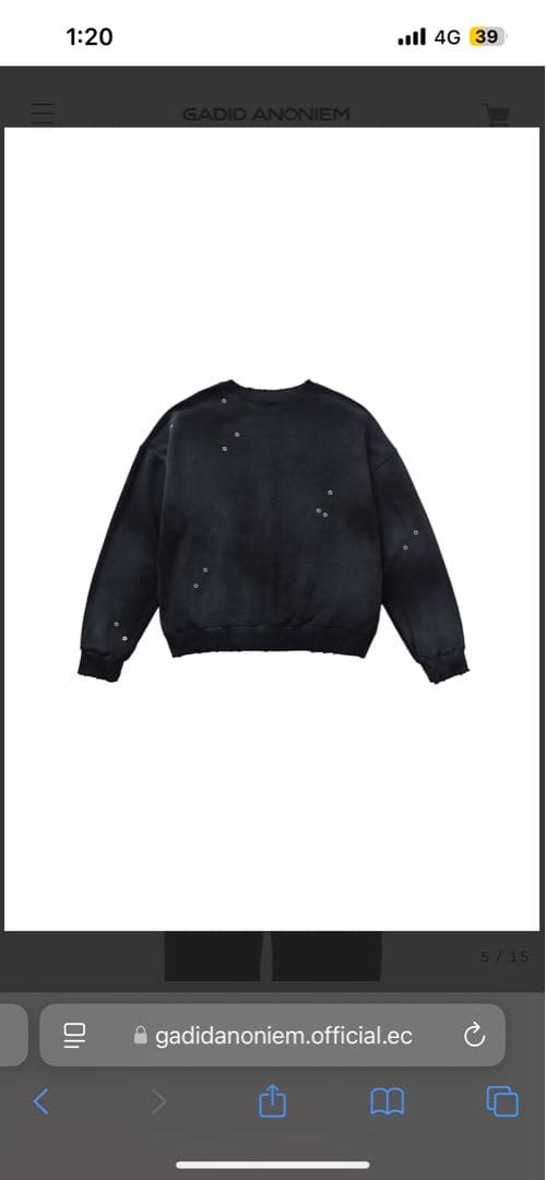 【専用】GADID ANONIEM GLIDE スウェット