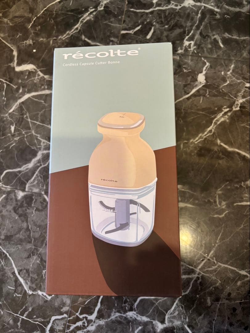 新品レコルト ボンヌ フードプロセッサー コードレス RCP7 (W)