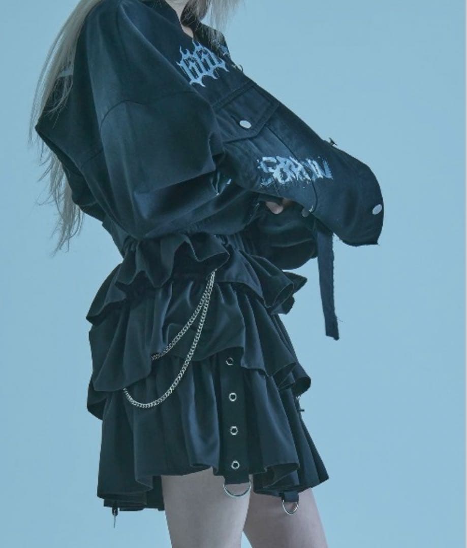 『REFLEM/レフレム』フリルティアードスカート