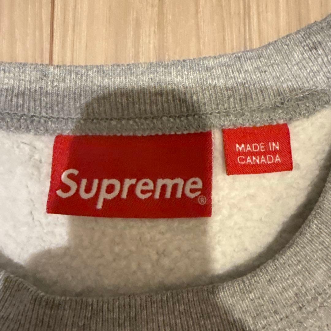 Supreme s logo crewneck sweatshirt Mサイズ