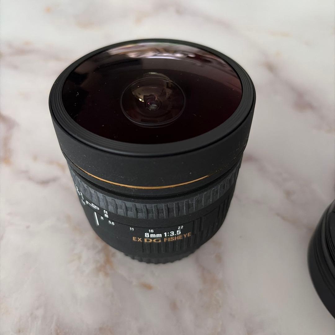 デジタルカメラ SIGMA 8mm F3.5 EX DG CIRCULAR FISHEYE