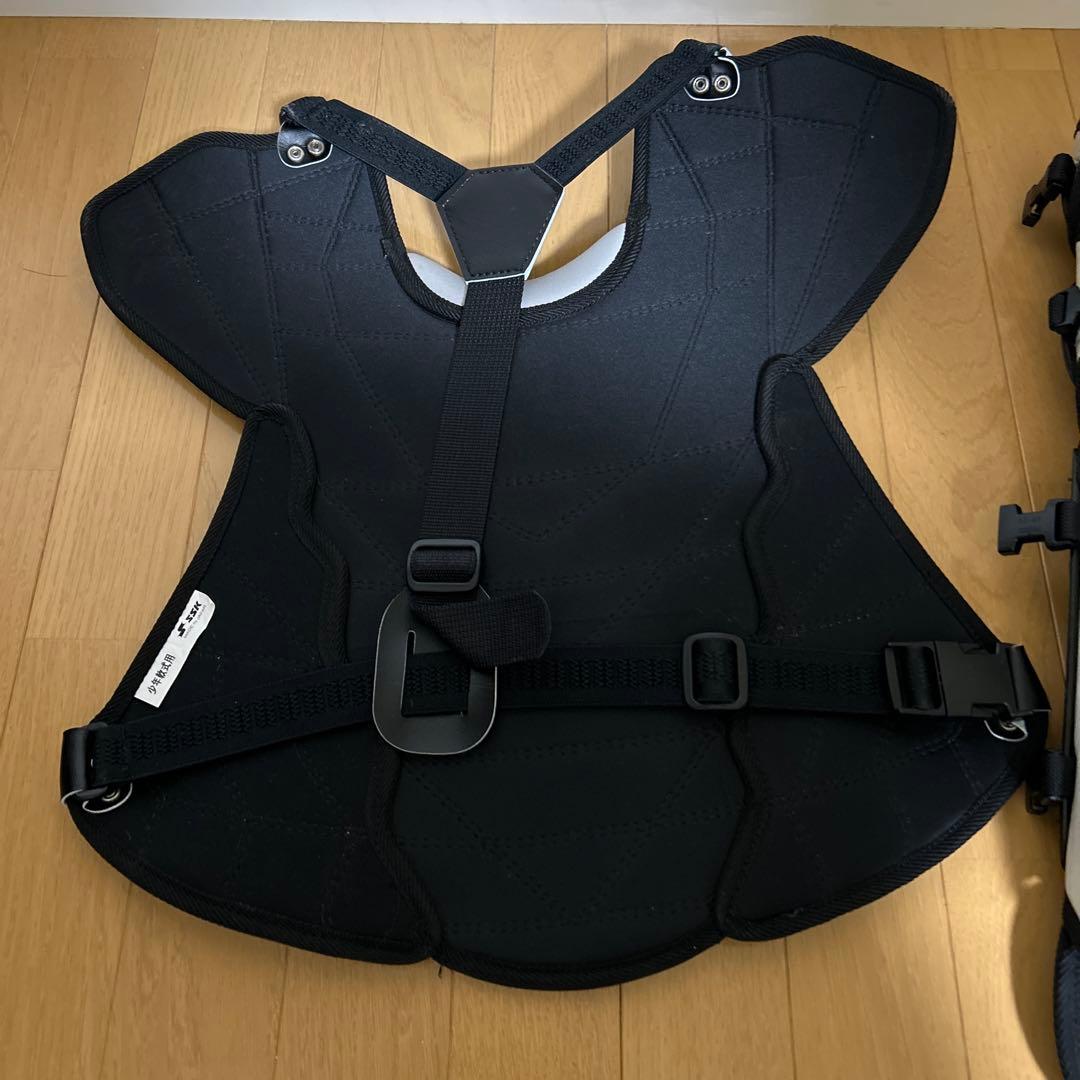 SSK少年軟式用 プロテクター レガース セット