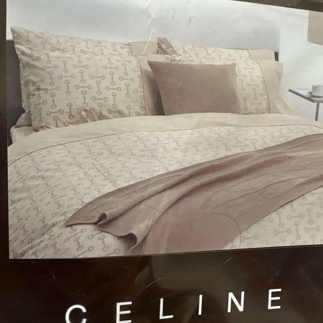 セリーヌ　CELINE コンフォーターケース 掛け布団カバー　ダブルロング　西川