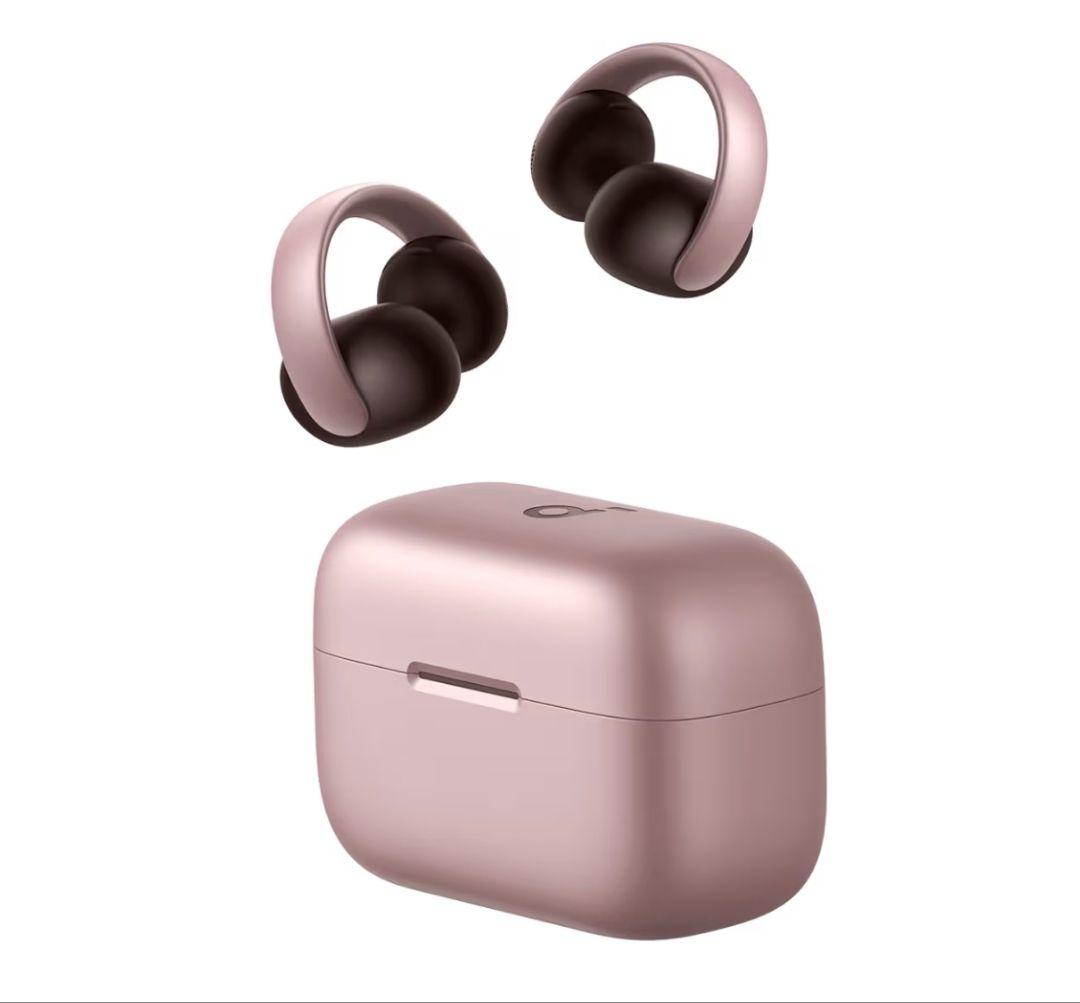 Anker Soundcore AeroClip ピンク＆ブラウン