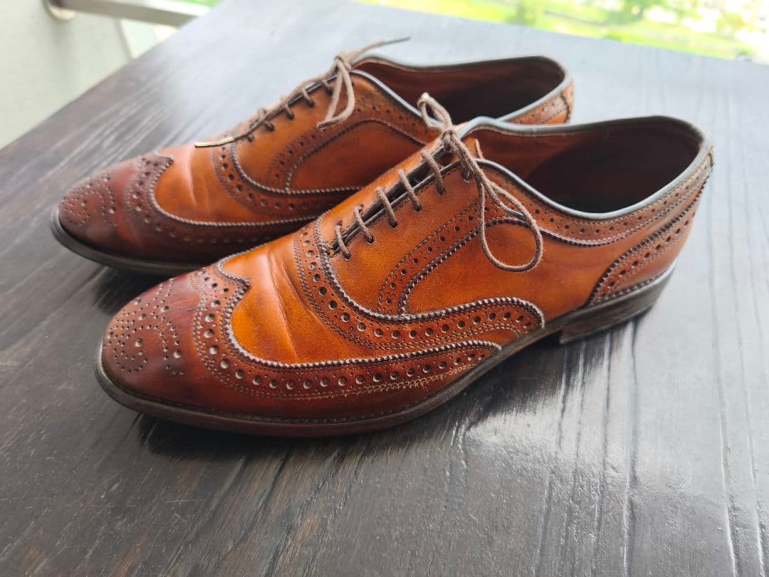 Allen Edmonds McAllister 9H Wチップ Alden