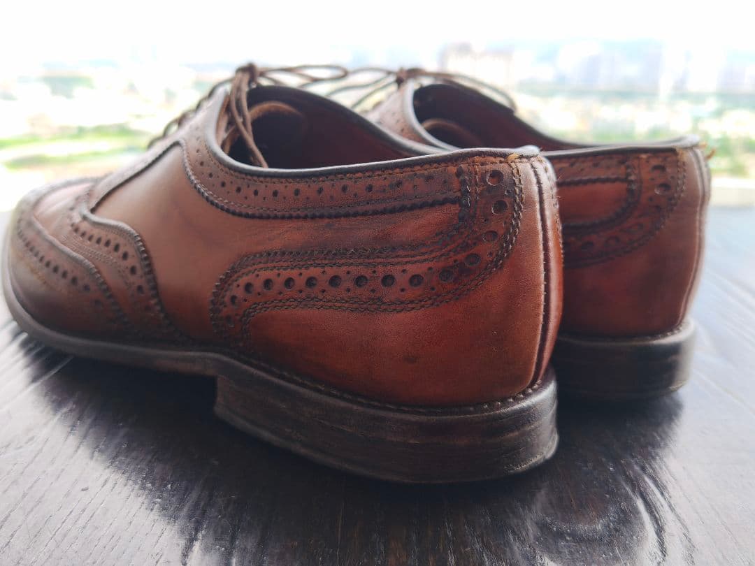 Allen Edmonds McAllister 9H Wチップ Alden
