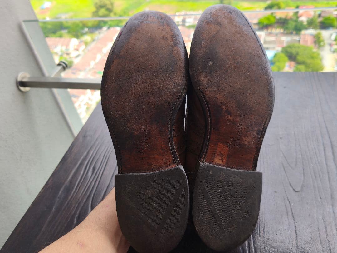 Allen Edmonds McAllister 9H Wチップ Alden