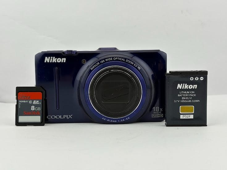 ★美品★ニコンNIKON COOLPIX S9300 ノーブルブラック
