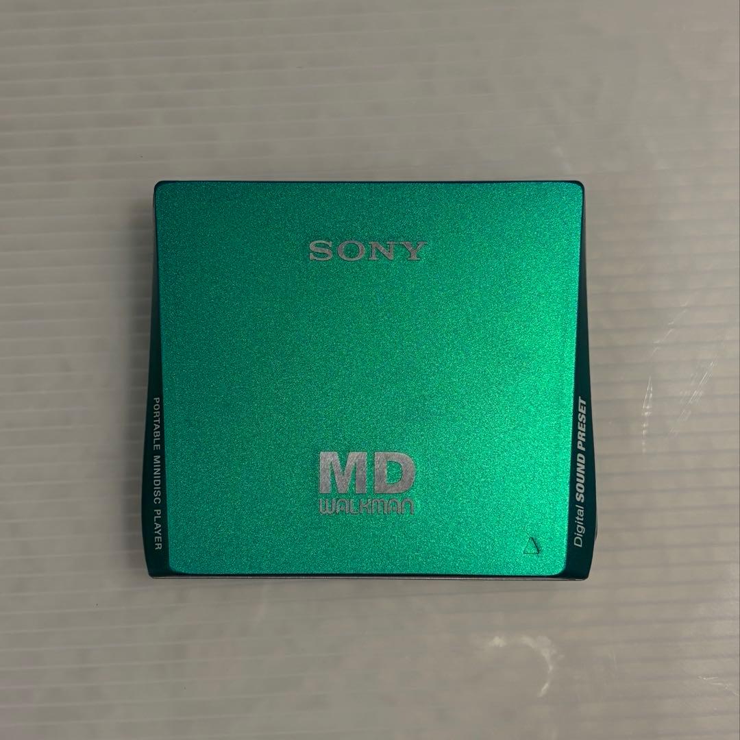 SONY MD WALKMAN ターコイズ