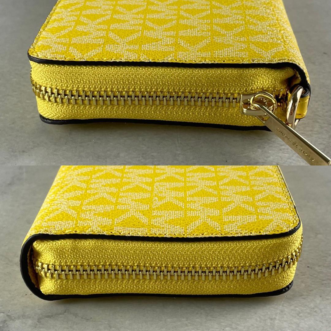 【未使用美品⭐︎】マイケルコース 金運上昇！！イエロー 黄色長財布