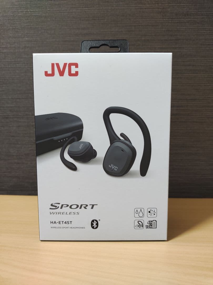 JVC ワイヤレススポーツヘッドホン HA-ET45T