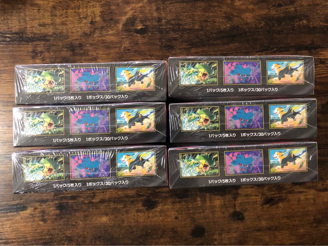 ポケモンカードゲーム インフェルノX 6BOX　シュリンク付き