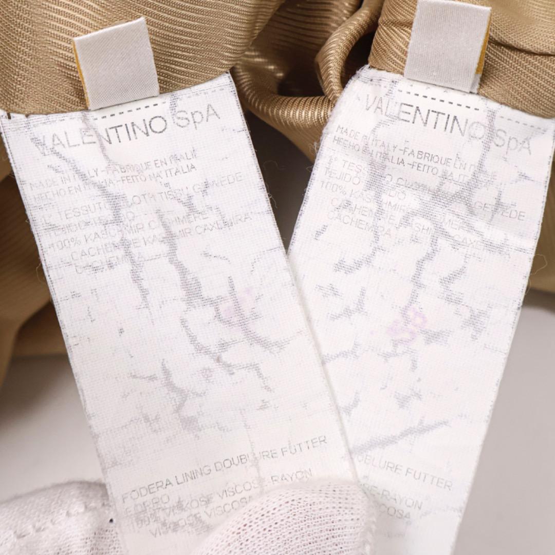 H4606◾️ヴァレンティノローマ　カシミア100％　スカートセットアップ