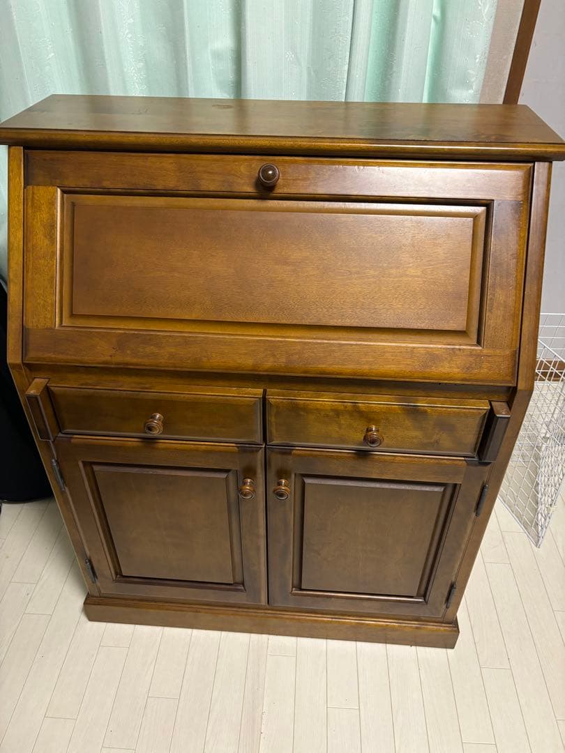 ライティングビューロー　 『EZO』えぞ民芸 ライディングビューロー 机