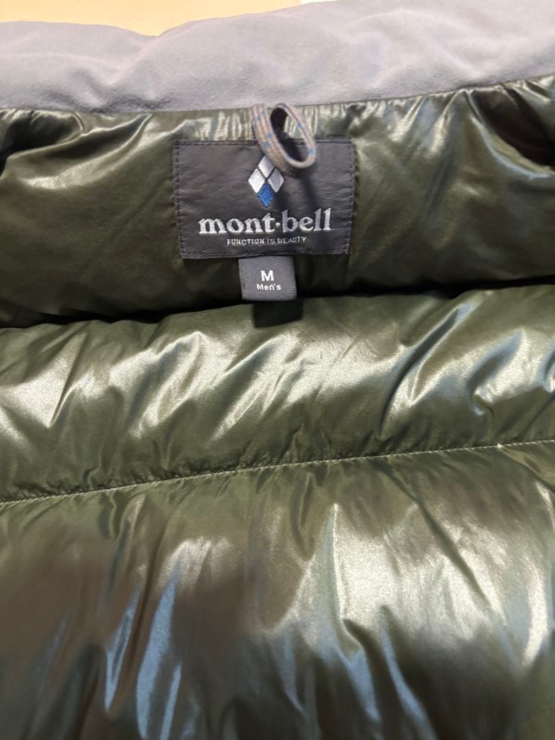 h*o様 mont-bell アルパインダウンジャケット オリーブ　800fp
