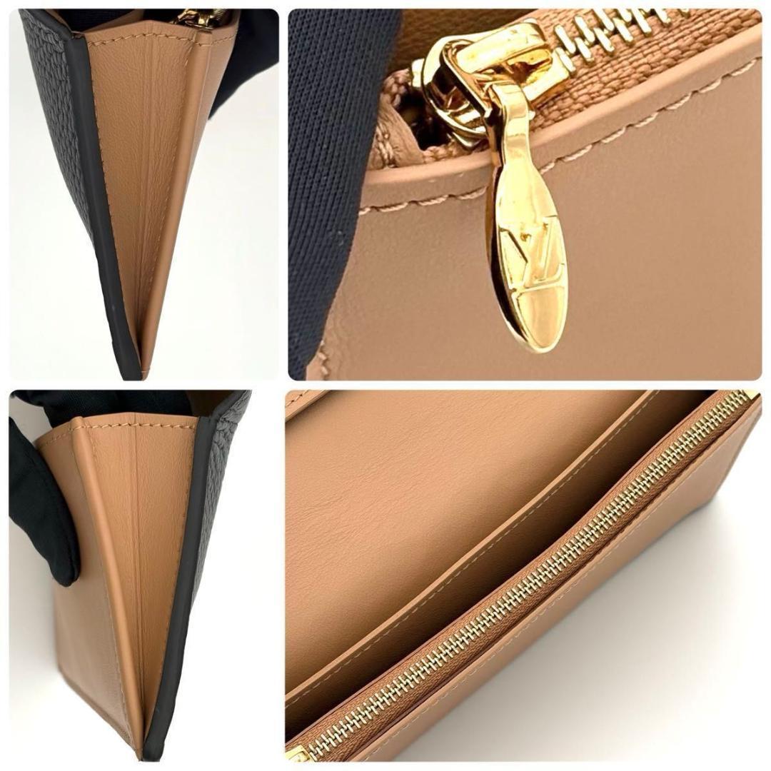 ルイヴィトン 長財布 カプシーヌ ヴェルティカル ウォレット 黒 2360