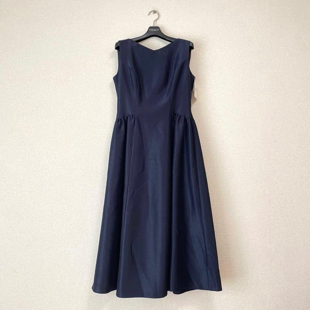 【新品未使用】AIMER シャンタンフレアドレス