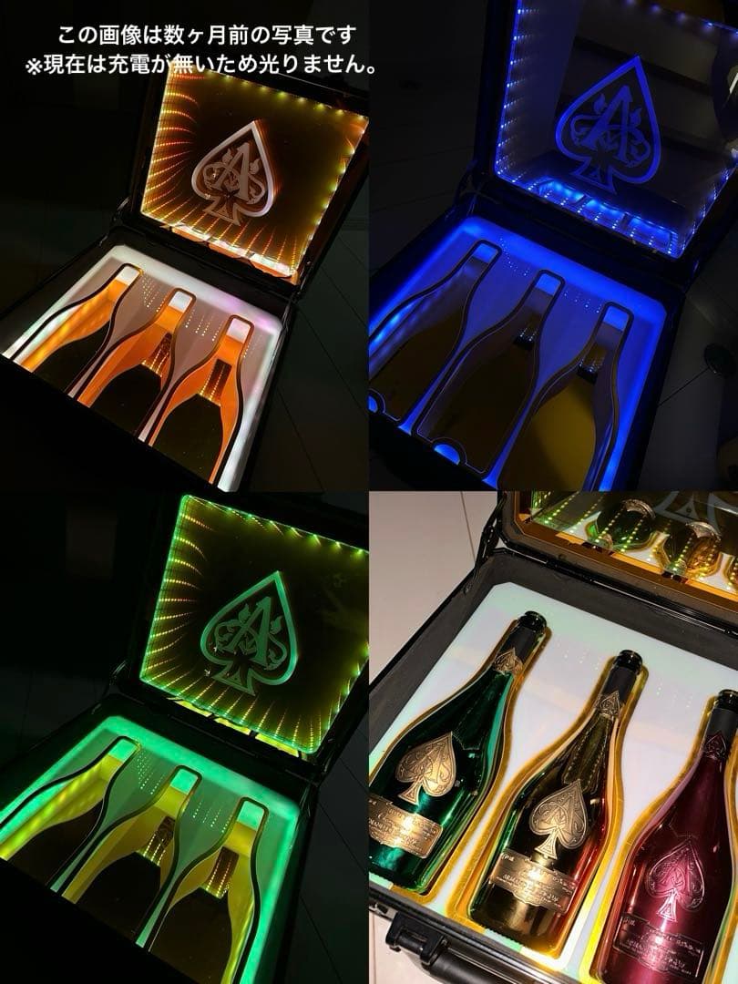 アルマンド信号機ケース　空き瓶付き