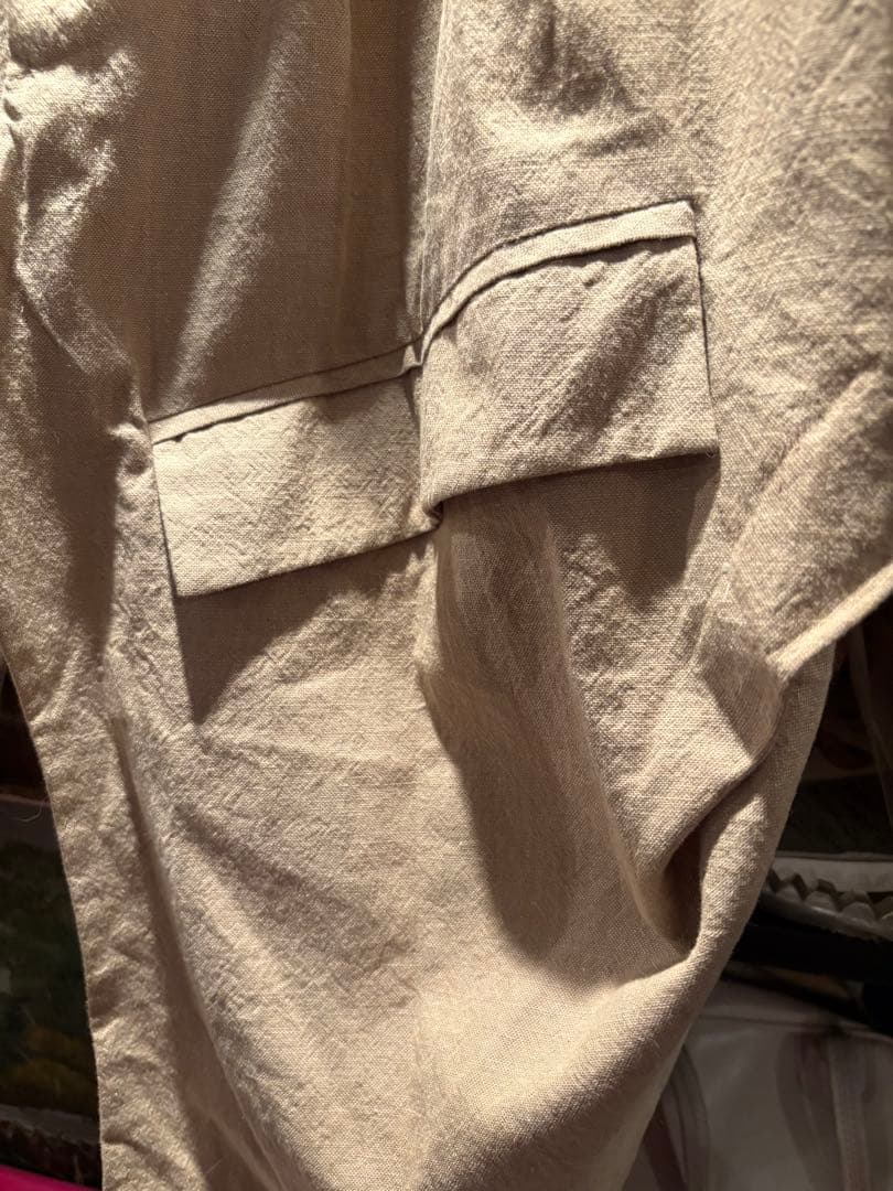 激レア20471120新品タグ付き未使用品変形 プリーツ ハーフパンツ