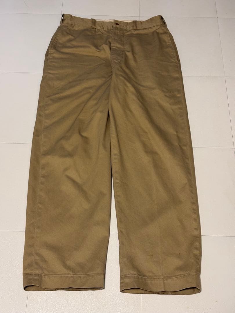〜60s ミリタリーチノパン w32 l31 50s