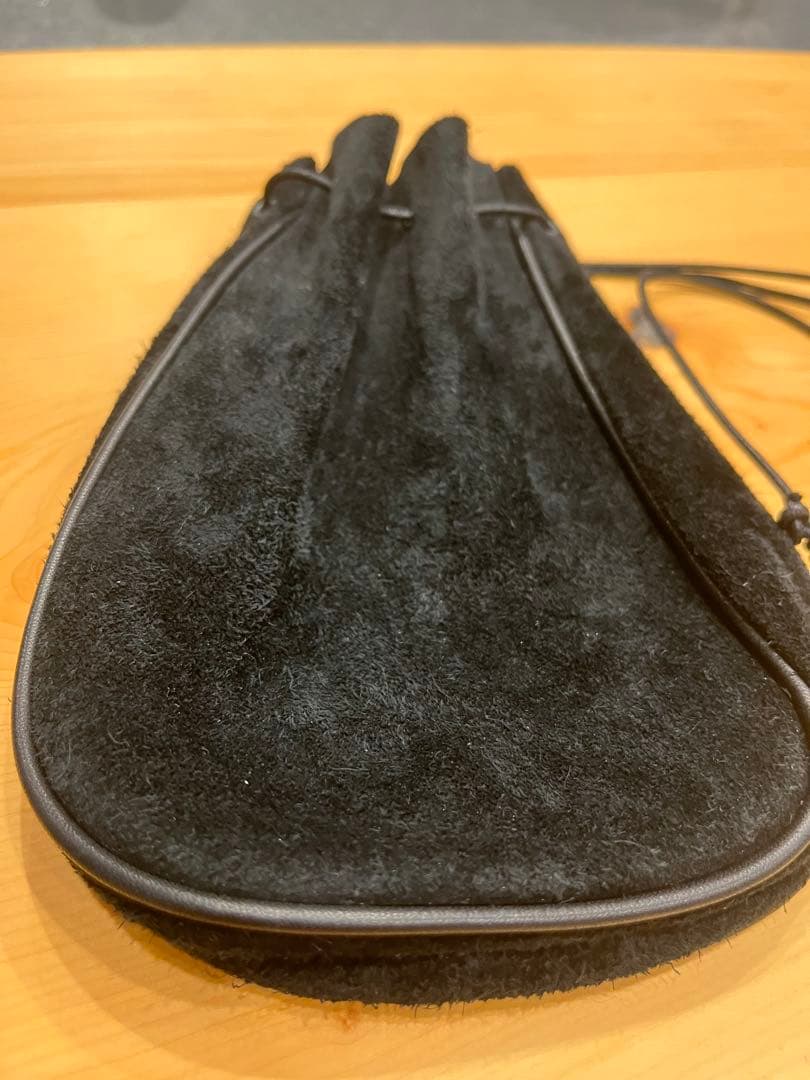Hender Scheme センズバック スエード 黒 巾着 エンダースキーマ