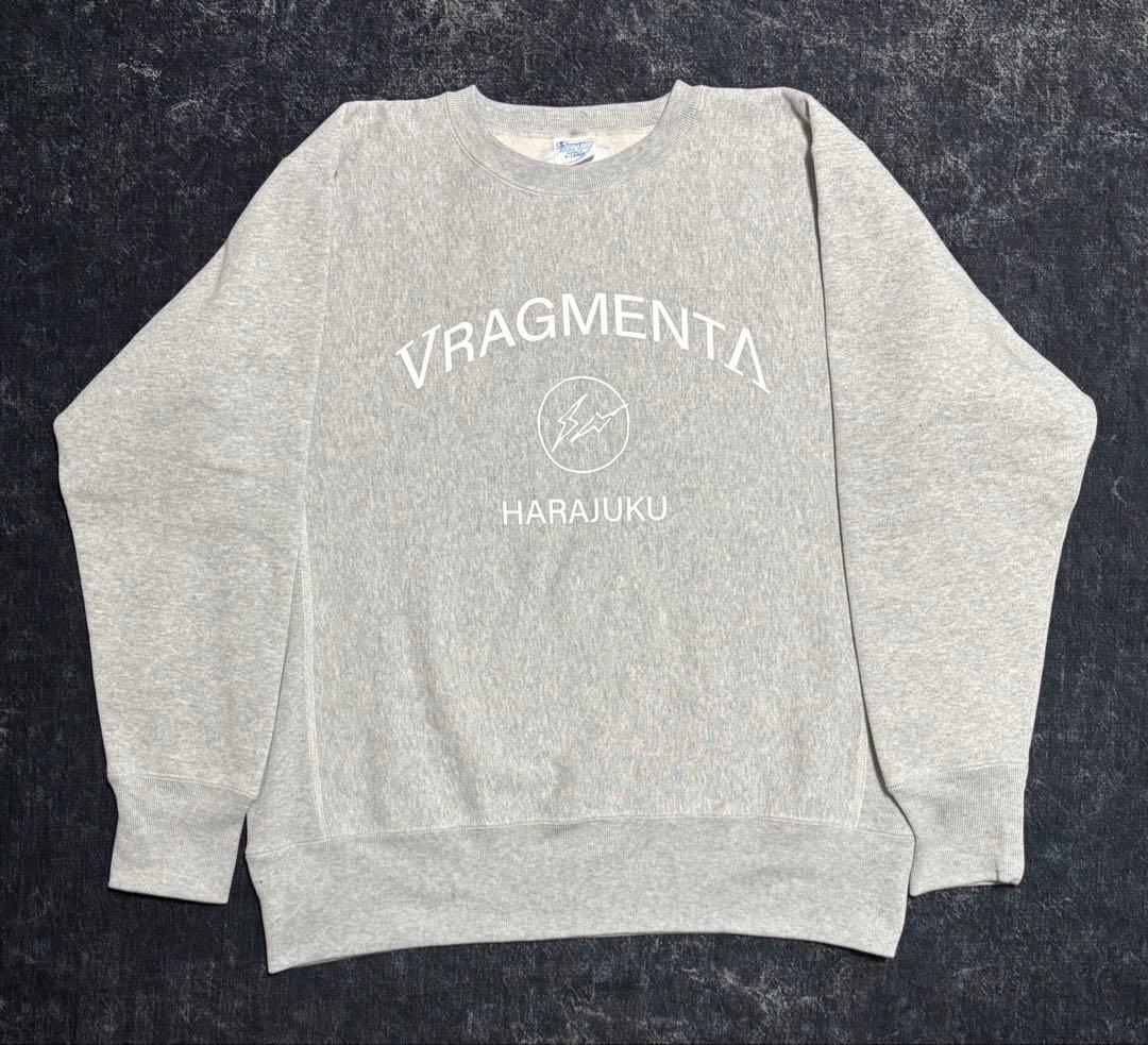 トップス fragment V.A. TOKYO champion sweat XL
