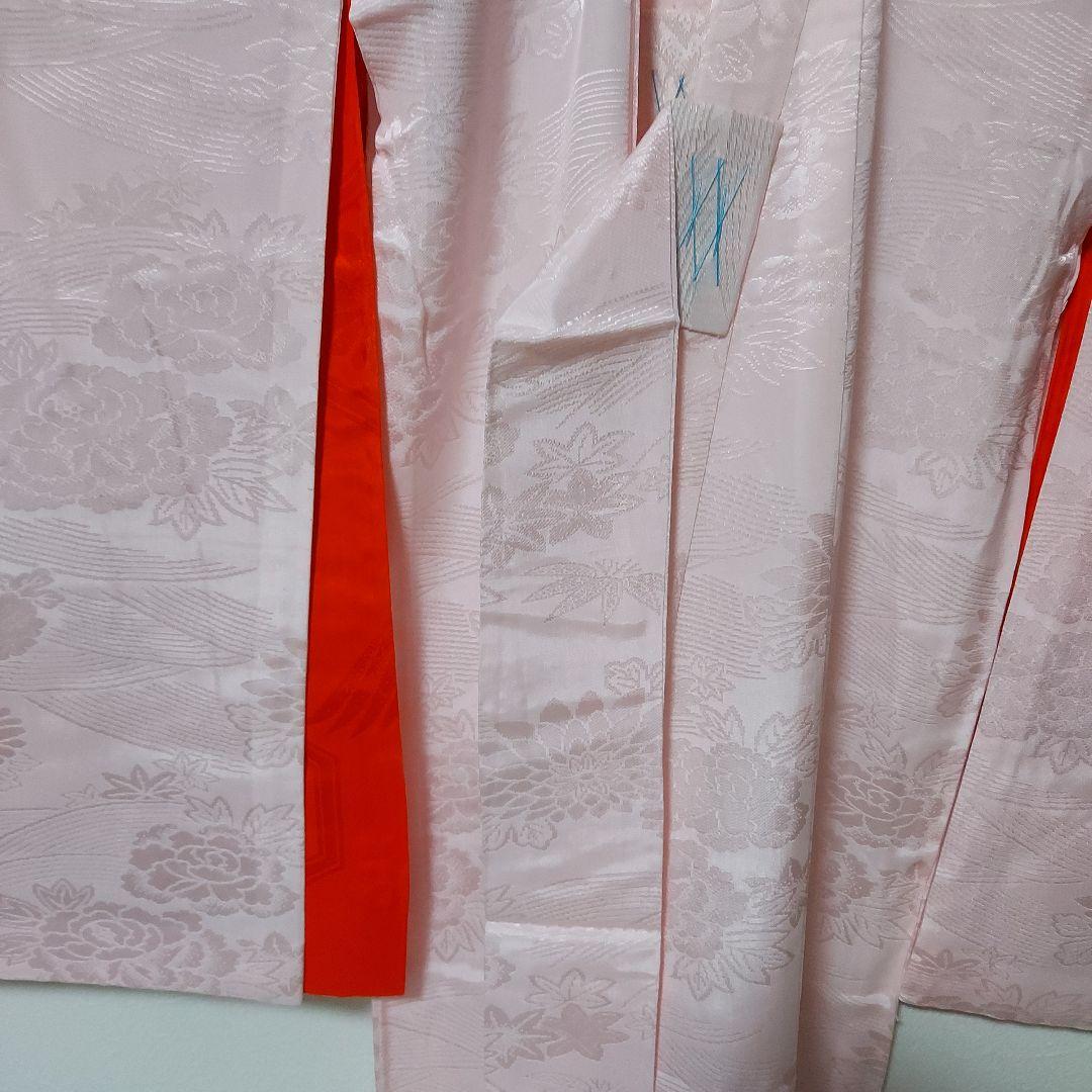 み様、専用です。赤い花柄絞り正絹着物 お宮参り用