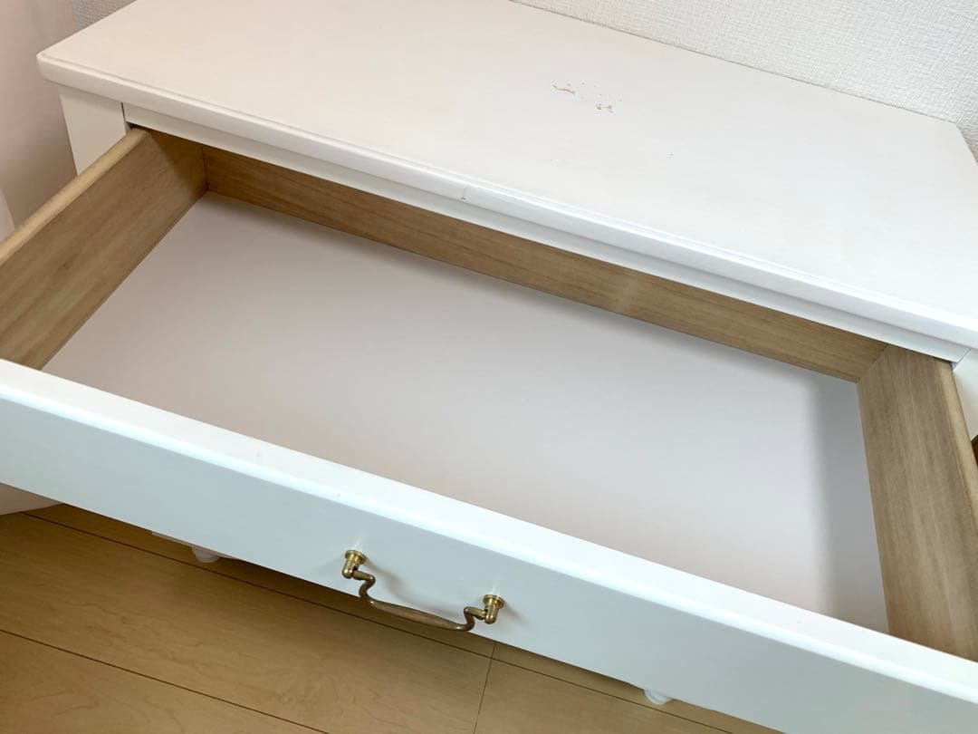 モモナチュラル　EMMA チェスト　取扱説明書付き