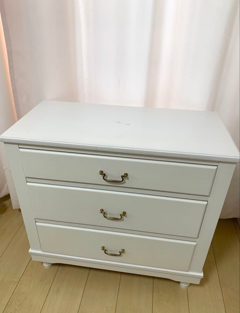 モモナチュラル　EMMA チェスト　取扱説明書付き