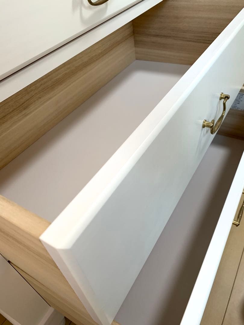 モモナチュラル　EMMA チェスト　取扱説明書付き