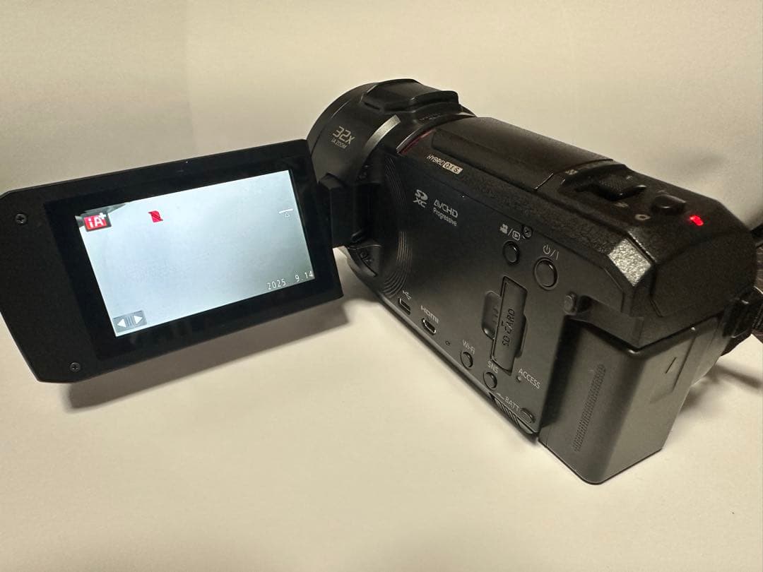 Panasonic HC-VX2MS 4Kビデオカメラ 本体 BLACK