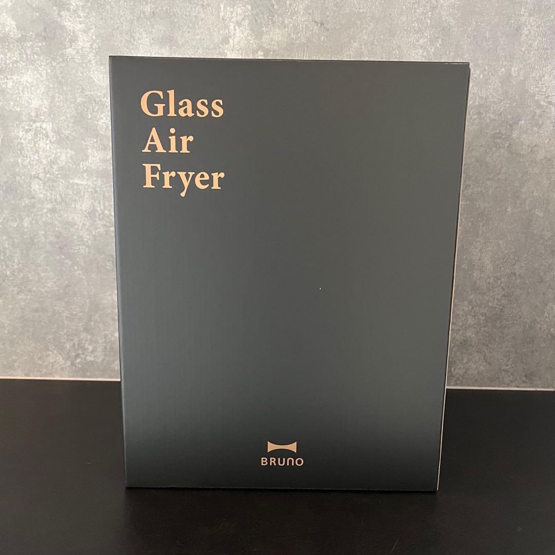 新品 BRUNO ガラスエアフライヤー　キャストブラック ブルーノ