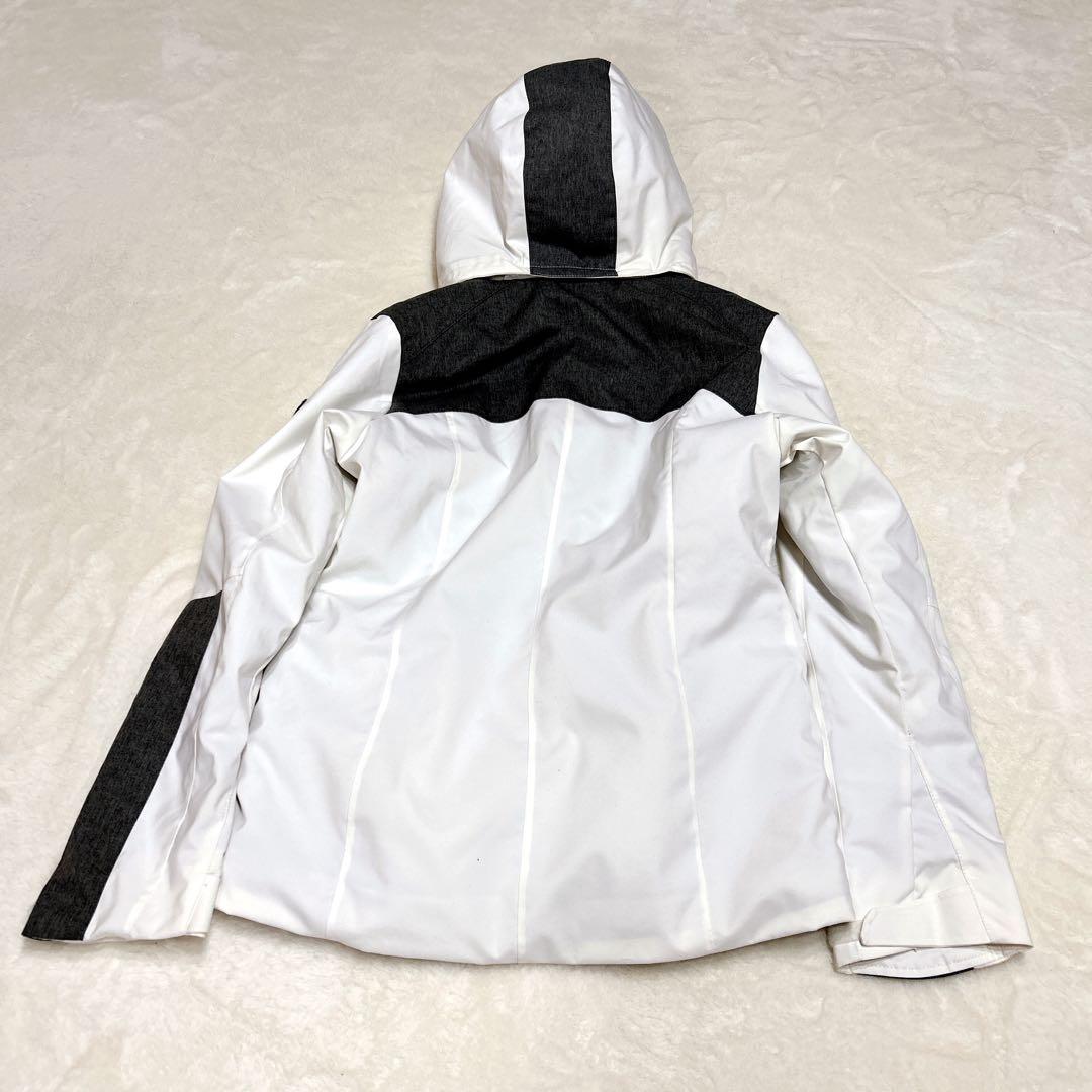 【極美品】PHENIX スキーウェア Lサイズ ホワイト/グレー　ブラック