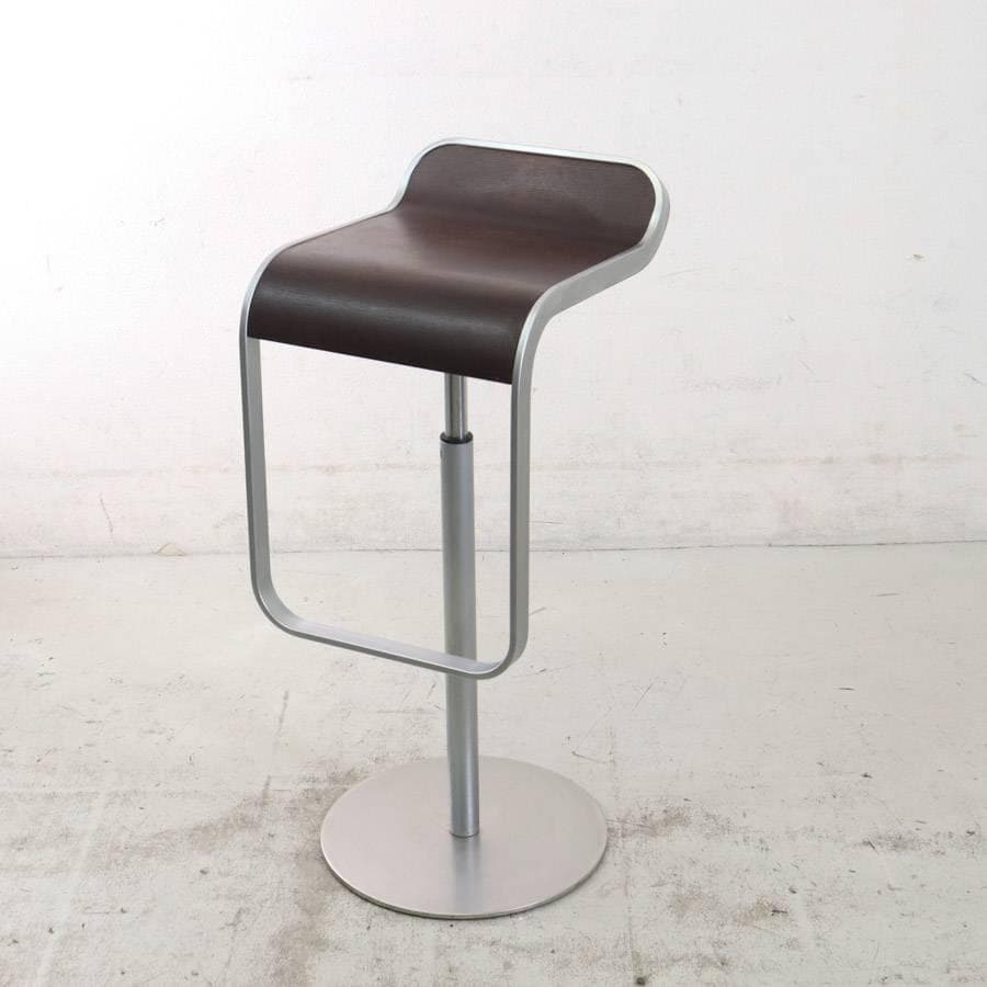 2脚まとめ買い2 イタリア製 ラパルマ レム ハイスツール 板座 オーク突板